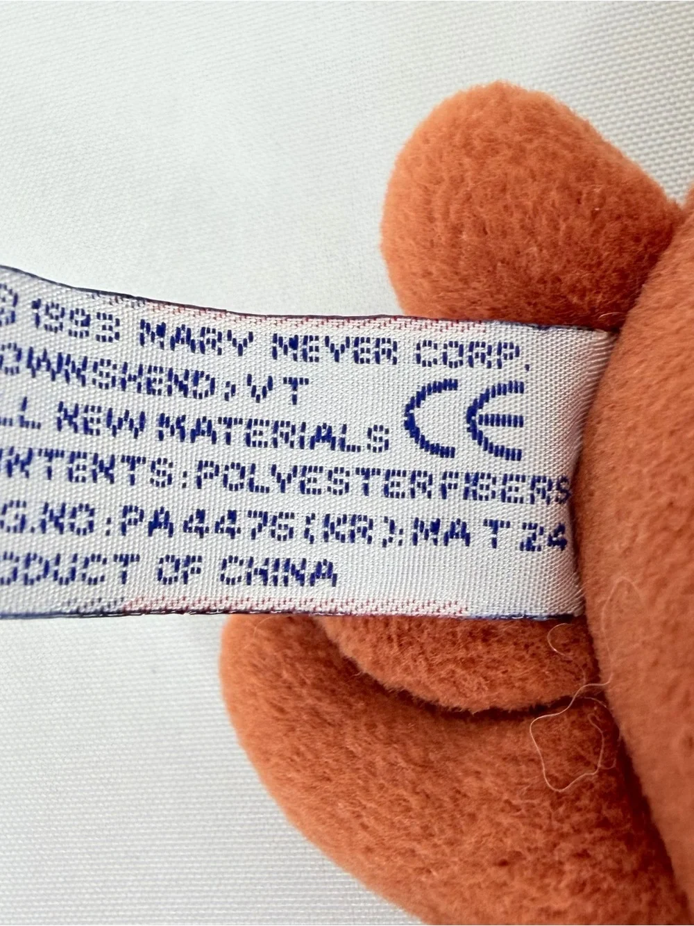 Mary Meyer Vintage 1993 Hermit Crab in Shell Plush Stuffed Animal